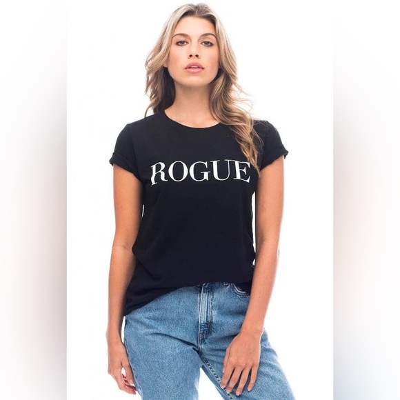 SUB_URBAN RIOT "Rogue" Graphic Short Sleeve Tee Shirt Black Seen on Megan Fox S - Picture 8 of 15
